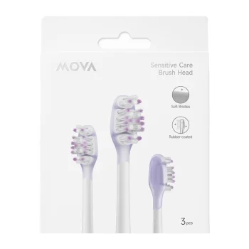 MOVA ABH2-SE Replacement Brush Heads for Fresh 20 / Sensus Fresh 10, 3 pcs