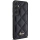 Guess Samsung Galaxy S23 FE Case Quilted Metal Logo, Black