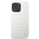 Mercedes iPhone 13 / 13 Pro Case Silver Stars Pattern, White