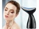 Neck And Face Firming and Lifting EMS Massager, Black