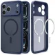 Spigen Ultra Hybrid MagSafe Case for iPhone 18 Pro / 17 Pro, Dark Blue