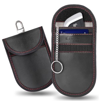 Tech-Protect KLR100 RFID Car Key Case Black/Red