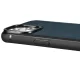 iCarer iPhone 14 Pro Max Leather Case Leather Oil Wax, Blue