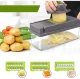 Manual Vegetable, Fruit and Egg Chopper with Accessories (13-in-1)