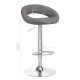 Swivel Adjustable Height Bar Counter Stool Chair QS-B10, Gray