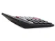 Desktop Calculator with 12-Digit Angled Display and Large Buttons, Black