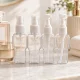 Travel Bottle Set for Cosmetics 4x50ml with Organizer and Labels