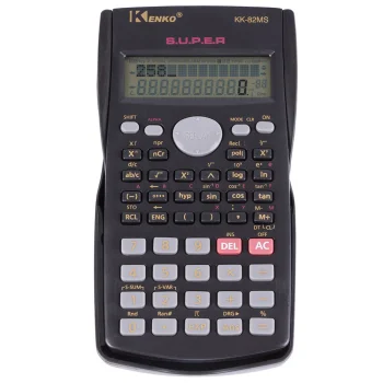 Scientific Calculator Kenko KK-82MS, 240 Functions, 2-Line Display