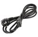 Voltage Converter 230V to 12V with Cigarette Lighter Socket PT12A, Black