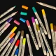 Acrylic Markers for Fabric, Stones, Glass, Waterproof, 24 pcs