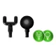 Neo-Sport NS-504 Cordless Body Massage Gun with 6 Heads, Black