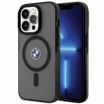 BMW iPhone 14 Pro Max Case Signature MagSafe, Black