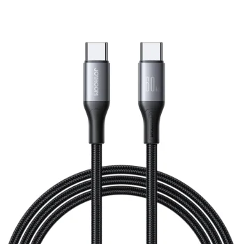 Joyroom S-A28 USB-C to USB-C Cable 60W 1m, Black