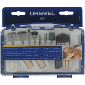 Dremel 684 Cleaning and Polishing Accessory Set, 20-Piece