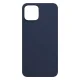 3Mk Protection Silicone Case for iPhone 15 Plus, Navy Blue