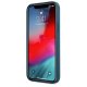 Guess iPhone 12 Pro Max Case Silicone Vintage, Blue