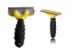 Pet Grooming Trimmer Brush for Dogs, Cats, Horses, 10 cm, Yellow/Black