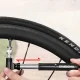 Rockbros JG-PB-11 130 PSI Bicycle Pump with Bracket and Ball Needle - Black