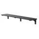 Maclean MC-129 B Folding Shelf / Tabletop, Black, 100x20cm, 50kg