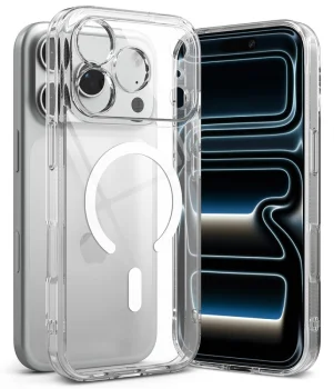 Ringke Fusion Magnetic MagSafe Case for iPhone 18 Pro / 17 Pro, Clear