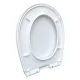 Duo-Sanit Universal Soft-Close Toilet Seat, White