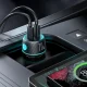 Joyroom JR-CCN02 70W Dual USB-C Car Charger with LED - Black