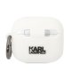 Karl Lagerfeld AirPods 3 Case Silicone Karl Head 3D White