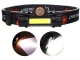COB 4-in-1 Rechargeable Headlamp with Magnet, Black