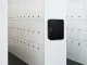Lockable Metal Key Box for 20 Keys with Tags, Black