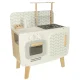 Lulilo Retro Wooden Play Kitchen for Kids with Accessories, 73 cm