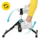 Foldable Rehabilitation Mini Exercise Bike 4FIZJO, Black