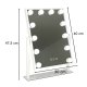 Kosmētikas spogulis ar LED apgaismojumu USB, 30x40cm | LED Illuminated Cosmetic Makeup Mirror