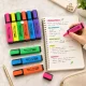 Colorful Highlighter Set, 6 pcs