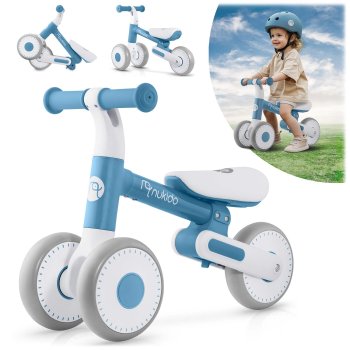Nukido NK-603 Toddler Balance Bike for Kids 12+ Months