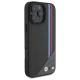 BMW M Meshed Tricolor Stripes MagSafe Case for iPhone 16 Pro Max - Gray