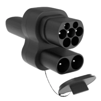 Hismart CCS2 to NACS EV Charger Adapter (Tesla DC/AC)