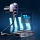 Joyroom JR-CL03 ātrais automašīnas lādētājs 5x USB ar 1.5m pagarinātāju, melns