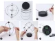 3D Metallic Magnetic Newton\'s Cradle Pendulum Souvenir for Office and Home \"Solar System\"