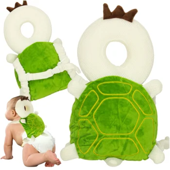 Baby Head Protection Backpack for Walking Toddler Turtle Design