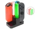 Charging Station for 4 Nintendo Switch Joy-Con Controllers, LED