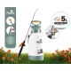 5L Garden Pressure Sprayer Plonos PL-605 Manual Pump for Lawn and Yard Care