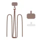 Tech-Protect C5S Rope Crossbody Phone Strap, Brown