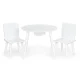 Ecotoys Kids Furniture Set: Table and 2 Chairs