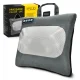 Heated Shiatsu Neck and Back Massage Pillow LITE, Grey
