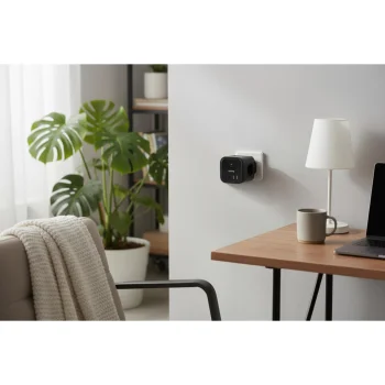 Power Strip Cube Huslog HUS1050 with 3 Outlets and 4 USB Ports (USB-C)