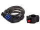 Combination Bicycle Lock, 100cm, Black