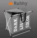 Folding 3-Compartment Laundry Basket on Frame, 130 L