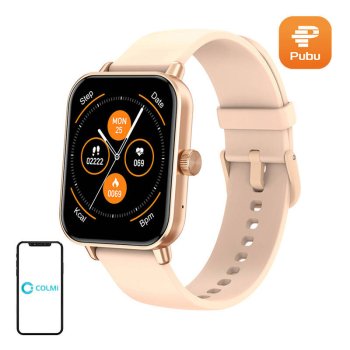 Smartwatch Colmi P81 Gold 1.9" Bluetooth Calling