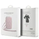 Guess Zip Quilted 4G Phone Bag, Pink