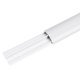 Maclean MC-814 W Aluminum Cable Trunking, 62x20x750mm, White